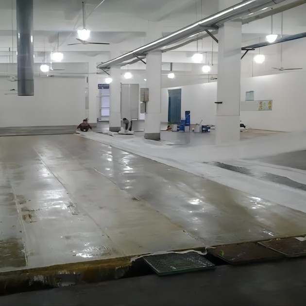台湾防腐蚀地坪,环氧玻纤地坪，玻纤工业地坪，环氧玻纤布地坪,乙烯基玻纤布地坪产品图3